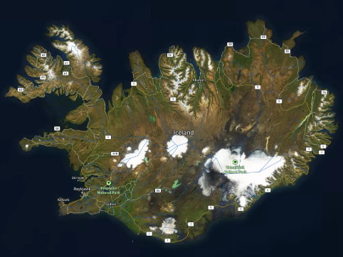 This is a picture of Island in Satellite streets